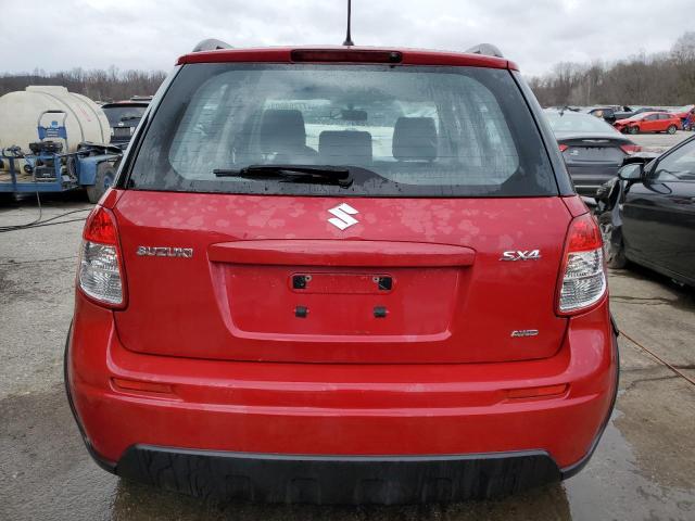 JS2YB5A38C6301657 - 2012 SUZUKI SX4 RED photo 6