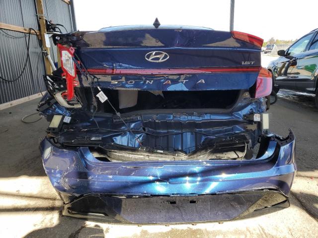 5NPEJ4J2XLH003778 - 2020 HYUNDAI SONATA SEL PLUS BLUE photo 6