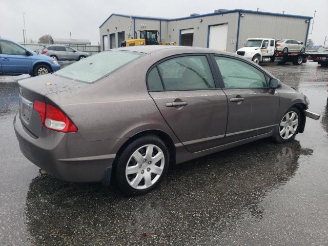 2HGFA1F54AH530650 - 2010 HONDA CIVIC LX TAN photo 3