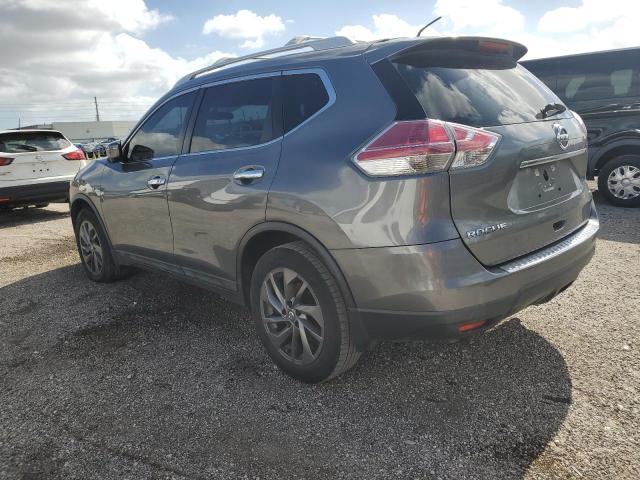 5N1AT2MT8GC876539 - 2016 NISSAN ROGUE S GRAY photo 2