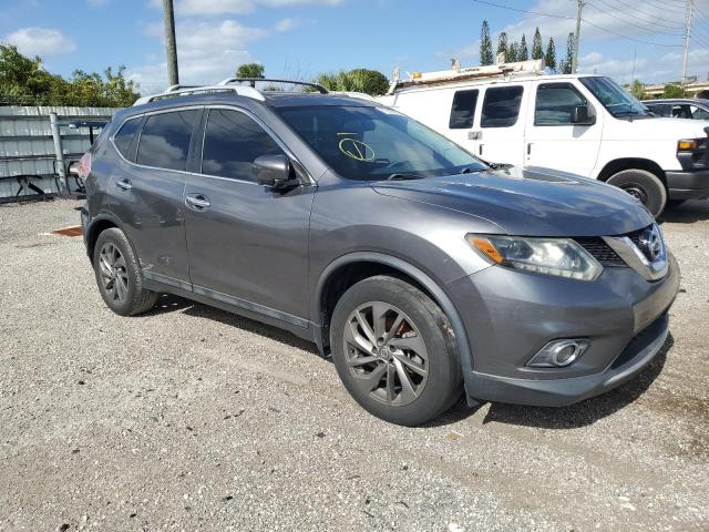 5N1AT2MT8GC876539 - 2016 NISSAN ROGUE S GRAY photo 4