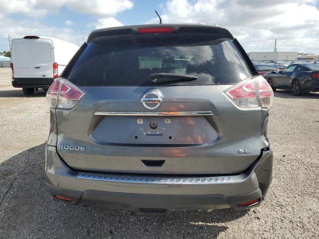 5N1AT2MT8GC876539 - 2016 NISSAN ROGUE S GRAY photo 6