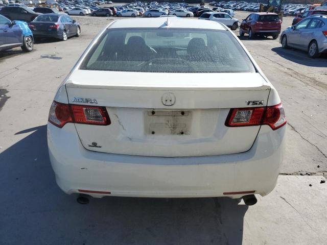 JH4CU2F61AC032513 - 2010 ACURA TSX WHITE photo 6