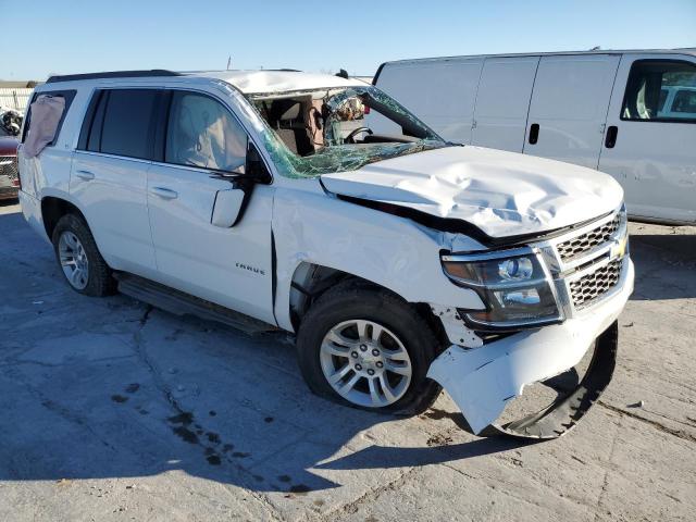 1GNSCAEC9FR207782 - 2015 CHEVROLET TAHOE C1500  LS WHITE photo 4