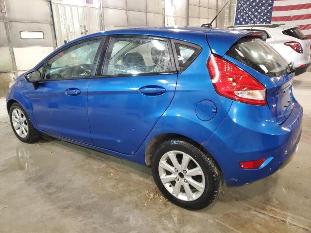 3FADP4EJ1BM167527 - 2011 FORD FIESTA SE BLUE photo 2