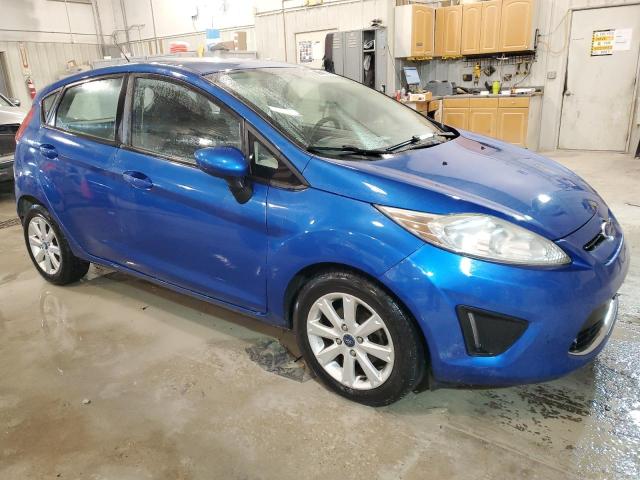 3FADP4EJ1BM167527 - 2011 FORD FIESTA SE BLUE photo 4