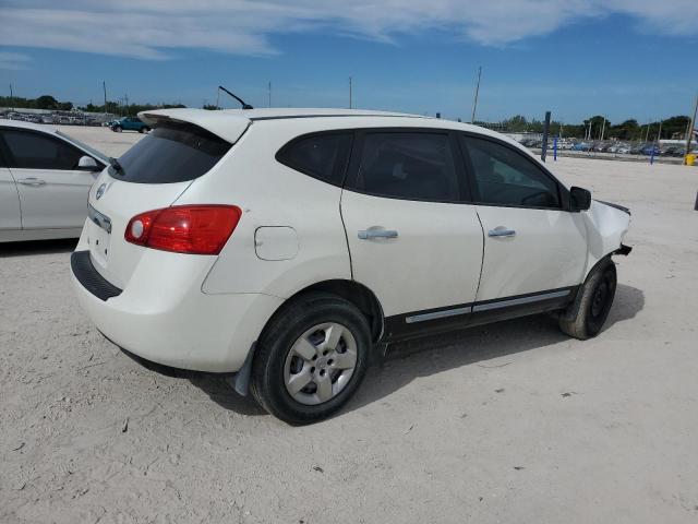 JN8AS5MT3DW016393 - 2013 NISSAN ROGUE S WHITE photo 3