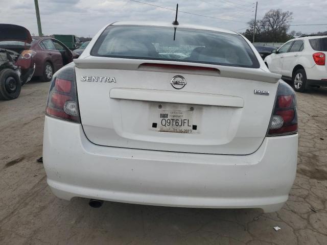 3N1AB6AP2CL763399 - 2012 NISSAN SENTRA 2.0 WHITE photo 6