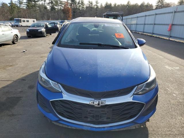 3G1BE6SM1KS552950 - 2019 CHEVROLET CRUZE LT BLUE photo 5