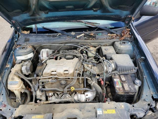 1G1ND52J62M696753 - 2002 CHEVROLET MALIBU BLUE photo 11