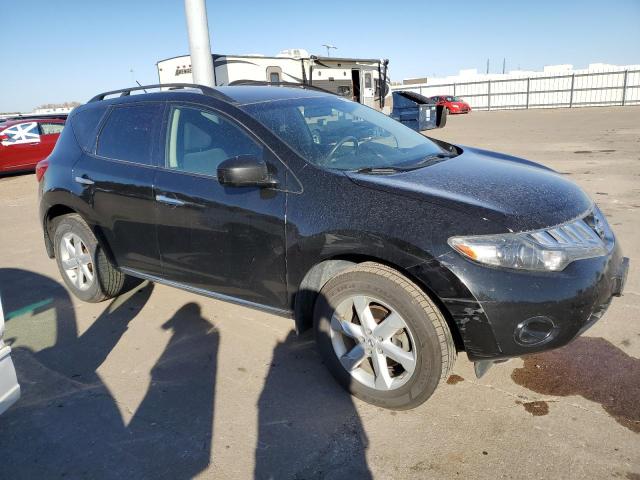 JN8AZ18W99W114005 - 2009 NISSAN MURANO S BLACK photo 4