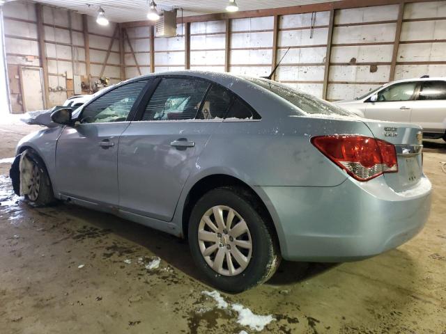 1G1PC5SH5B7168175 - 2011 CHEVROLET CRUZE LS BLUE photo 2