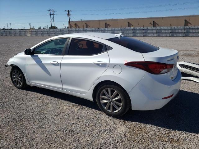 5NPDH4AE7GH749600 - 2016 HYUNDAI ELANTRA SE WHITE photo 2