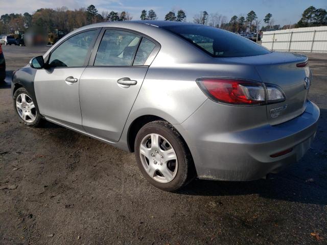 JM1BL1TF7D1771335 - 2013 MAZDA 3 I SILVER photo 2