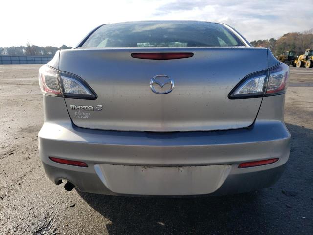 JM1BL1TF7D1771335 - 2013 MAZDA 3 I SILVER photo 6