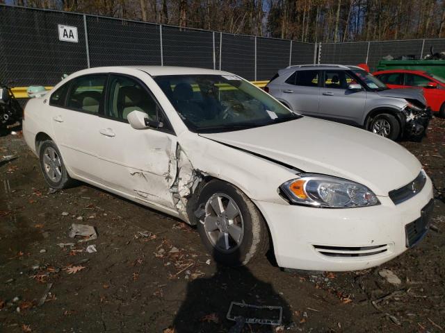 2G1WT58K081290947 - 2008 CHEVROLET IMPALA LT WHITE photo 4