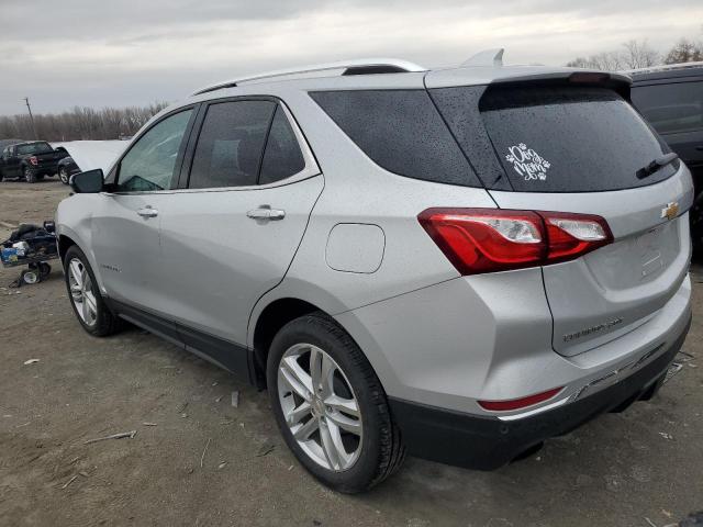 2GNAXYEX9K6149707 - 2019 CHEVROLET EQUINOX PREMIER SILVER photo 2