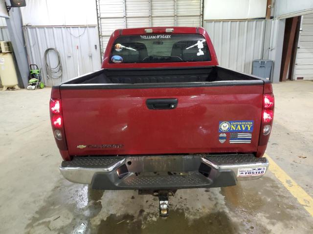 1GCDT136068148822 - 2006 CHEVROLET COLORADO RED photo 6