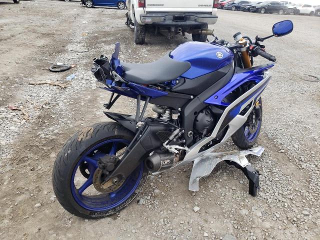 JYARJ16E6GA037227 - 2016 YAMAHA YZFR6 BLUE photo 4