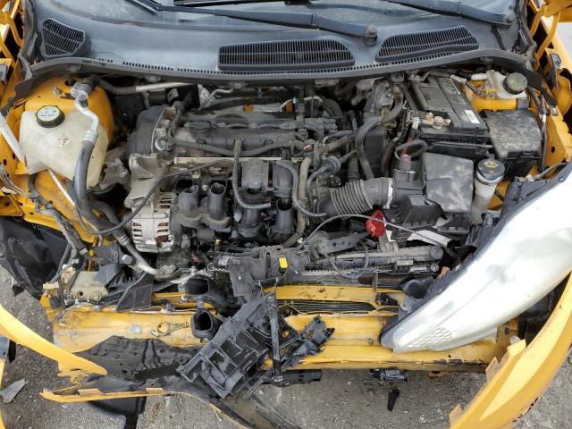 3FADP4FJ9BM145080 - 2011 FORD FIESTA SES YELLOW photo 11