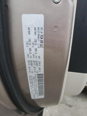 2C4RC1EG7HR614295 - 2017 CHRYSLER PACIFICA TOURING L PLUS TAN photo 13