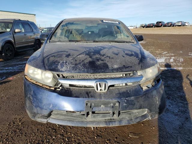 2HGFA16357H009606 - 2007 HONDA CIVIC DX BLUE photo 5