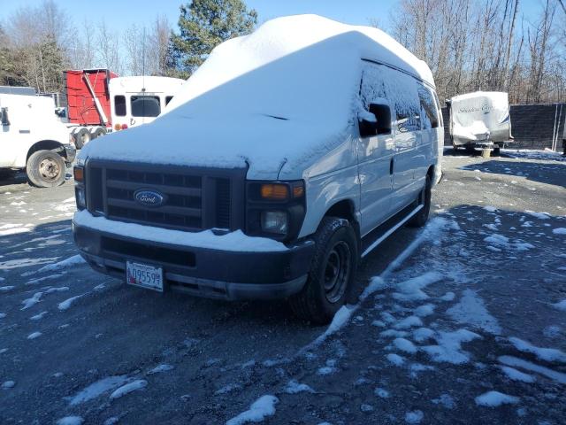 1FBSS3BL4ADA83152 - 2010 FORD ECONOLINE E350 SUPER DUTY WAGON WHITE photo 1