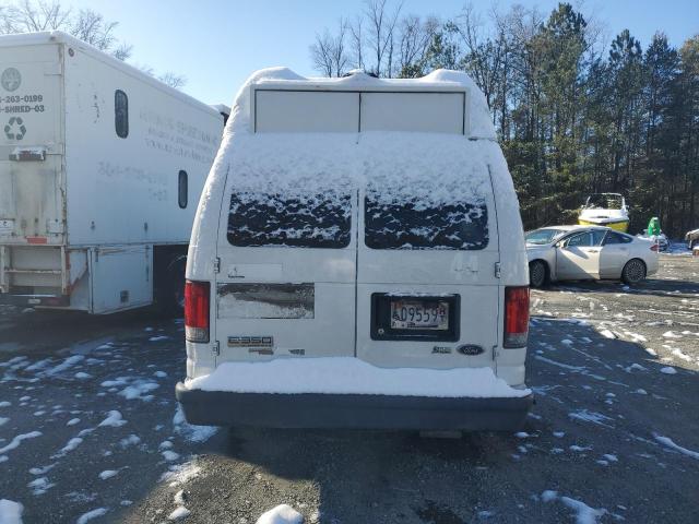 1FBSS3BL4ADA83152 - 2010 FORD ECONOLINE E350 SUPER DUTY WAGON WHITE photo 6