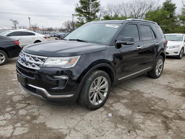 1FM5K8F89KGB10126 - 2019 FORD EXPLORER LIMITED BLACK photo 1