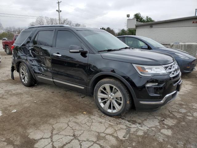 1FM5K8F89KGB10126 - 2019 FORD EXPLORER LIMITED BLACK photo 4