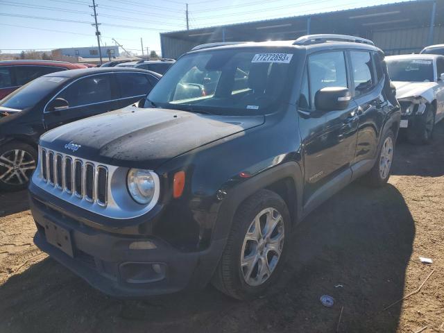 ZACCJADT7FPC12174 - 2015 JEEP RENEGADE LIMITED BLACK photo 1