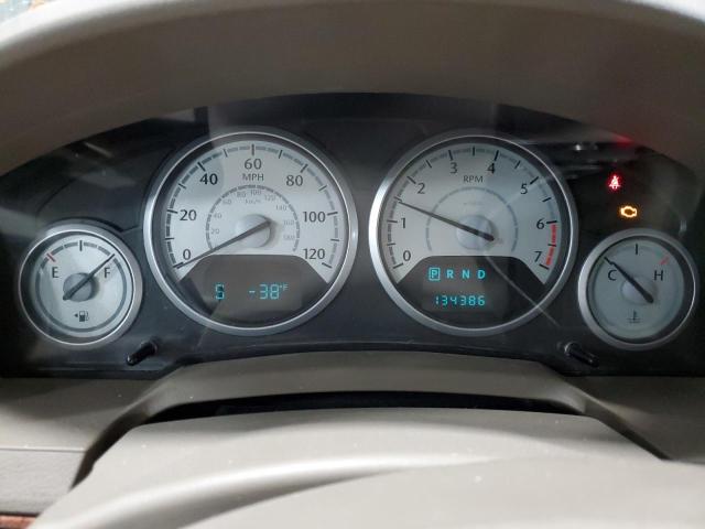 2A8HR54P78R611859 - 2008 CHRYSLER TOWN & COU TOURING BLACK photo 9