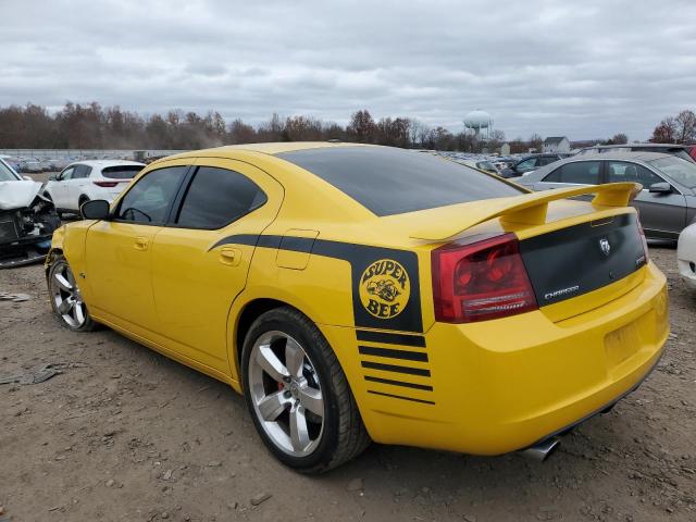 2B3KA73W07H653112 - 2007 DODGE CHARGER SRT-8 YELLOW photo 2