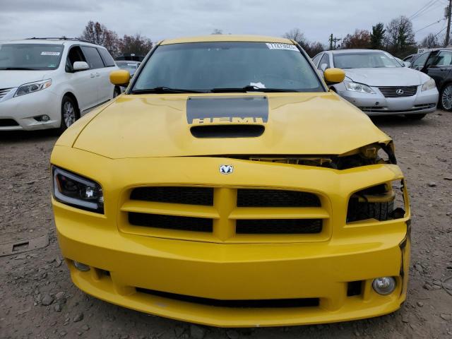 2B3KA73W07H653112 - 2007 DODGE CHARGER SRT-8 YELLOW photo 5