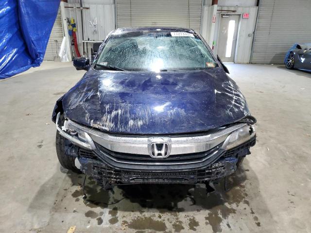 1HGCR3F86GA017196 - 2016 HONDA ACCORD EXL BLUE photo 5