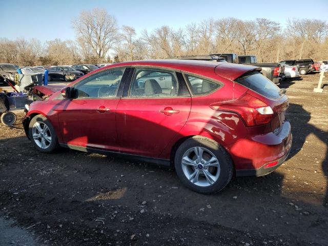 1FADP3K21EL139563 - 2014 FORD FOCUS SE RED photo 2