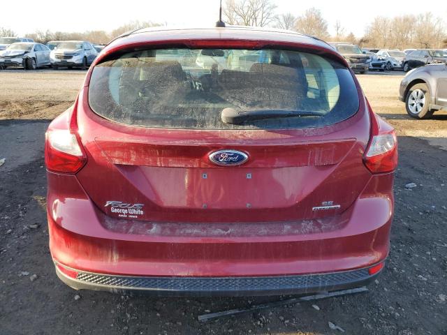 1FADP3K21EL139563 - 2014 FORD FOCUS SE RED photo 6