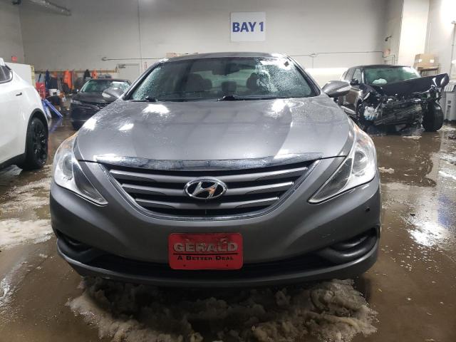 5NPEB4AC2EH925521 - 2014 HYUNDAI SONATA GLS GRAY photo 5