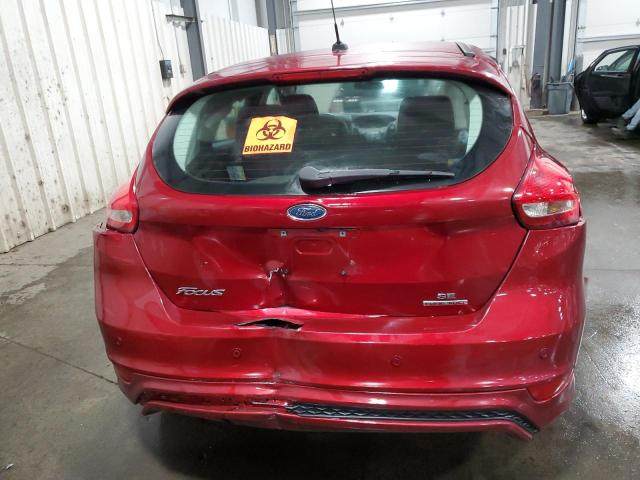 1FADP3K24GL218163 - 2016 FORD FOCUS SE RED photo 6
