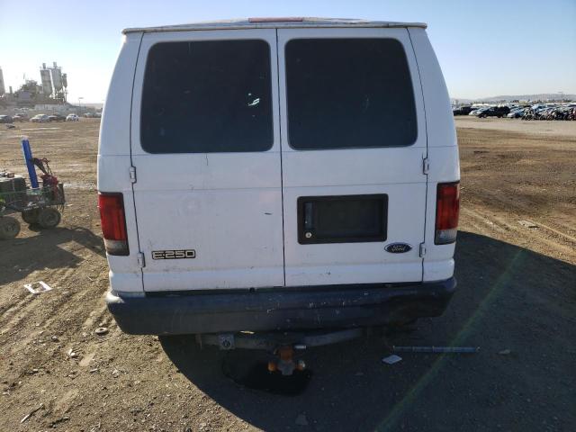 1FTNE24L92HB24991 - 2002 FORD E-250 E250 VAN WHITE photo 6