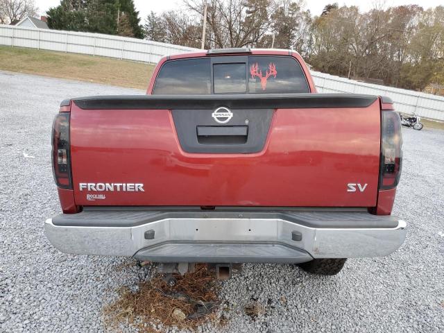 1N6AD0ER1KN787950 - 2019 NISSAN FRONTIER S RED photo 6