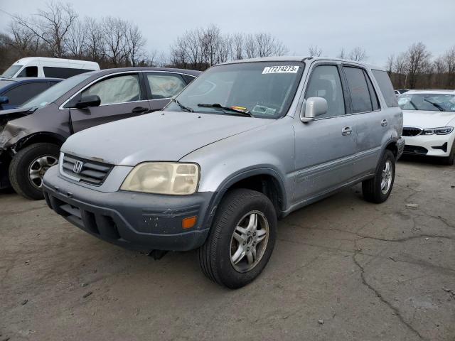 JHLRD18781C034578 - 2001 HONDA CR-V SE SILVER photo 1