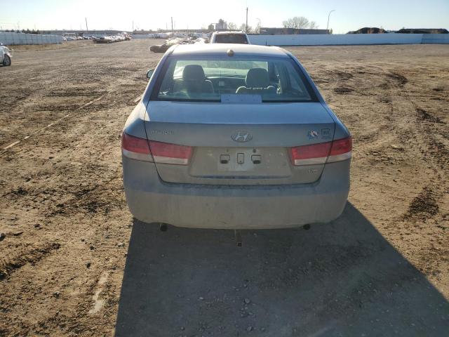 5NPET46FX8H319274 - 2008 HYUNDAI SONATA GLS GRAY photo 6