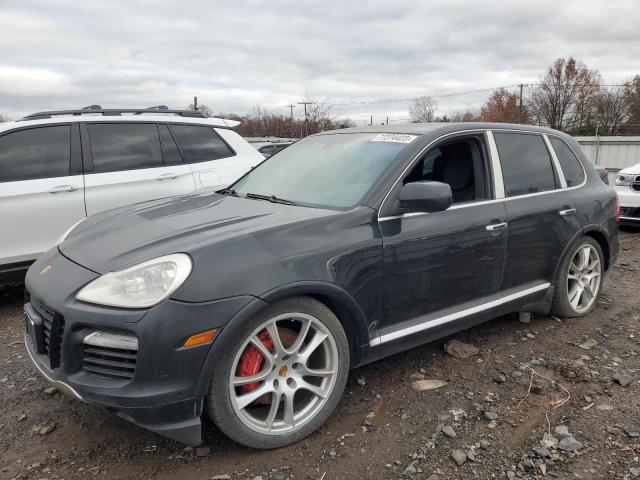 WP1AC29P78LA90375 - 2008 PORSCHE CAYENNE TURBO BLACK photo 1