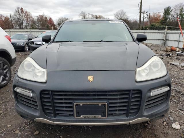 WP1AC29P78LA90375 - 2008 PORSCHE CAYENNE TURBO BLACK photo 5