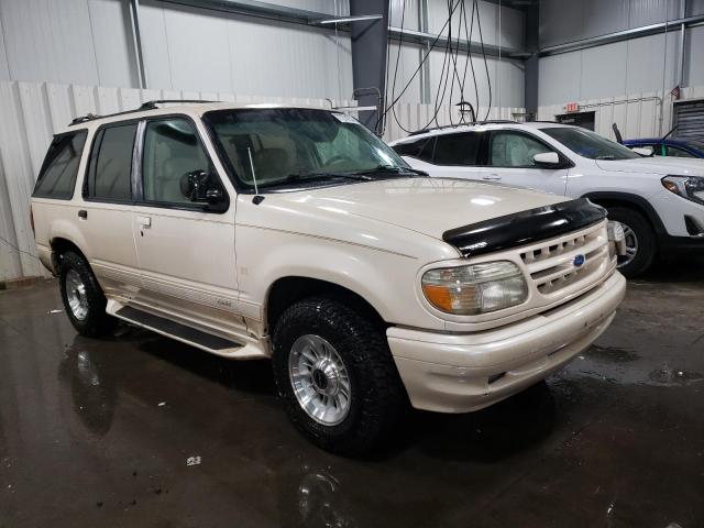 1FMDU35P1VZA00701 - 1997 FORD EXPLORER CREAM photo 4