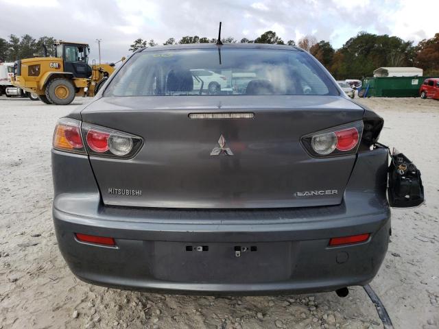 JA32U2FU4BU032561 - 2011 MITSUBISHI LANCER ES/ES SPORT GRAY photo 6