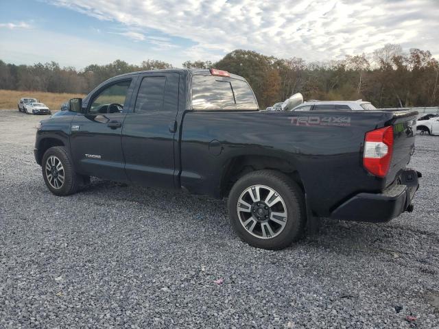5TFUY5F14JX740330 - 2018 TOYOTA TUNDRA DOUBLE CAB SR/SR5 BLACK photo 2