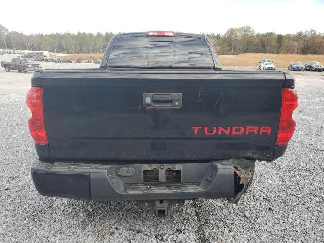 5TFUY5F14JX740330 - 2018 TOYOTA TUNDRA DOUBLE CAB SR/SR5 BLACK photo 6