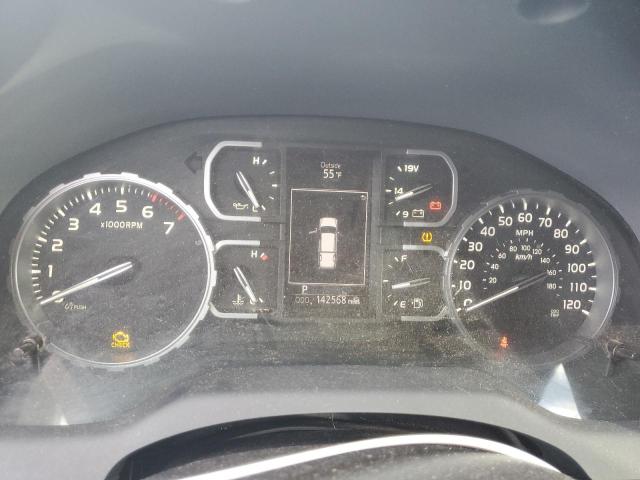 5TFUY5F14JX740330 - 2018 TOYOTA TUNDRA DOUBLE CAB SR/SR5 BLACK photo 9